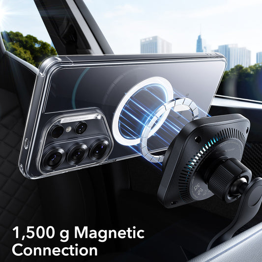 Калъф MagSafe за Samsung Galaxy S26 Ultra, ESR, Classic Hybrid, Прозрачен