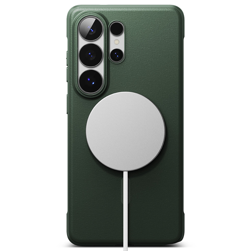 Калъф MagSafe за Samsung Galaxy S26 Ultra S948, Ringke, Onyx, Тъмнозелен