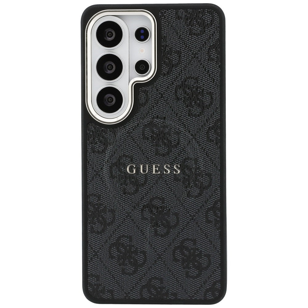 Калъф MagSafe за Samsung Galaxy S26 Ultra S948, Guess, 4G Embossed Ring, Черен