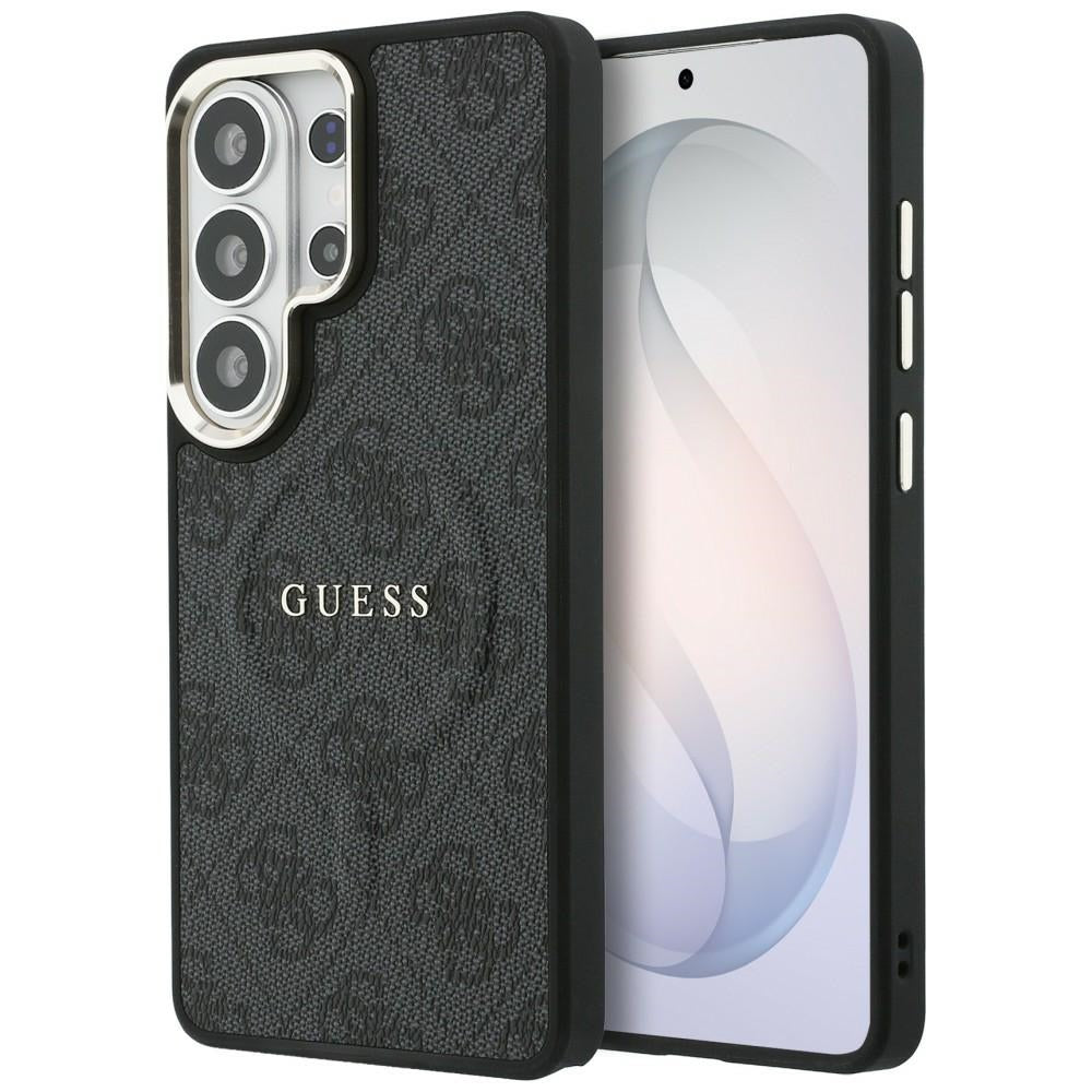 Калъф MagSafe за Samsung Galaxy S26 Ultra S948, Guess, 4G Embossed Ring, Черен