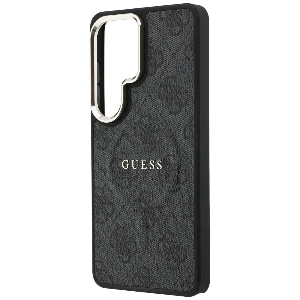 Калъф MagSafe за Samsung Galaxy S26 Ultra S948, Guess, 4G Embossed Ring, Черен