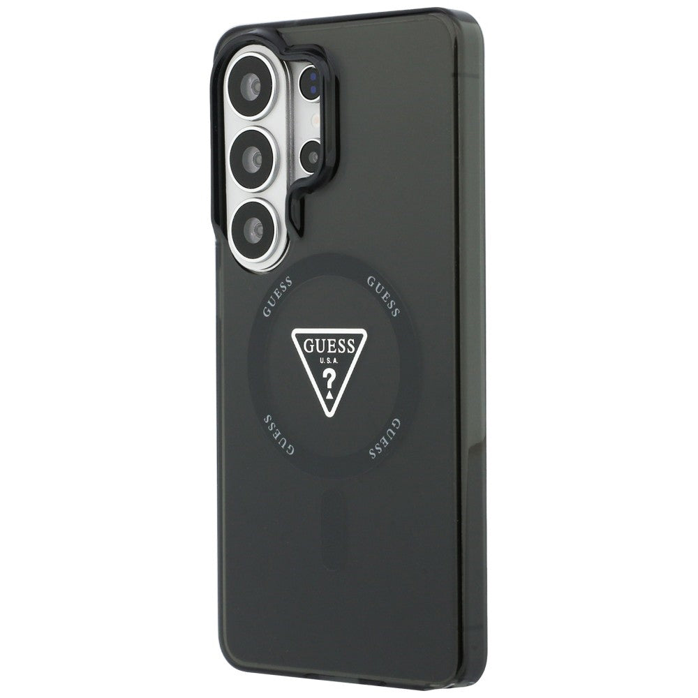 Калъф MagSafe за Samsung Galaxy S26 Ultra S948, Guess, IML Gradient Triangle Logo, Черен