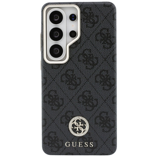 Калъф MagSafe за Samsung Galaxy S26 Ultra S948, Guess, Strass Round Logo, Черен