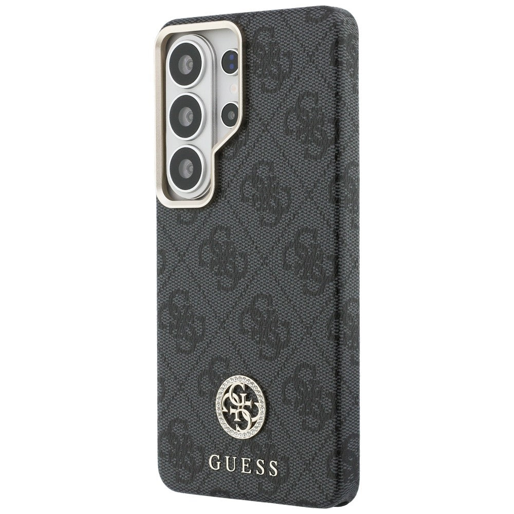 Калъф MagSafe за Samsung Galaxy S26 Ultra S948, Guess, Strass Round Logo, Черен