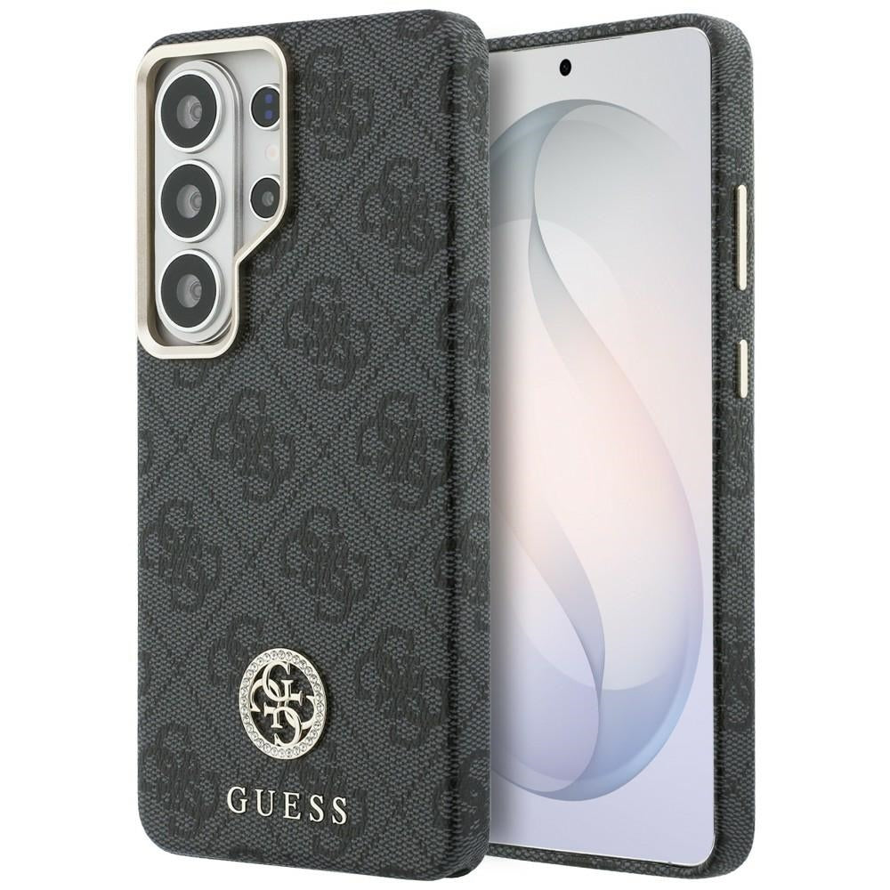 Калъф MagSafe за Samsung Galaxy S26 Ultra S948, Guess, Strass Round Logo, Черен