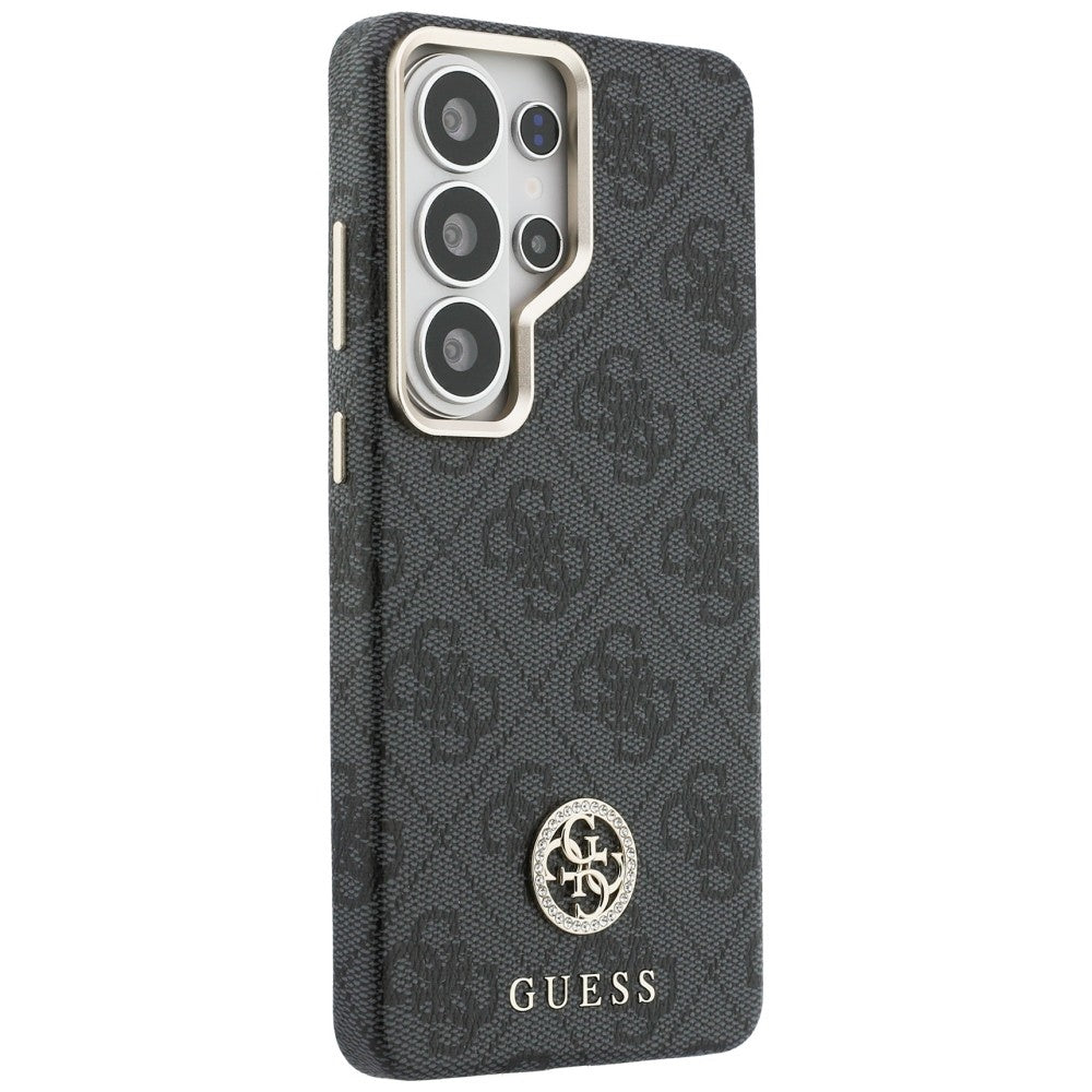 Калъф MagSafe за Samsung Galaxy S26 Ultra S948, Guess, Strass Round Logo, Черен