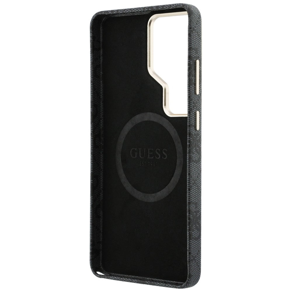 Калъф MagSafe за Samsung Galaxy S26 Ultra S948, Guess, Strass Round Logo, Черен