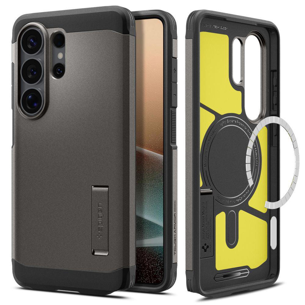 Калъф MagSafe за Samsung Galaxy S26 Ultra S948, Spigen, Tough Armor, Сив ACS10685