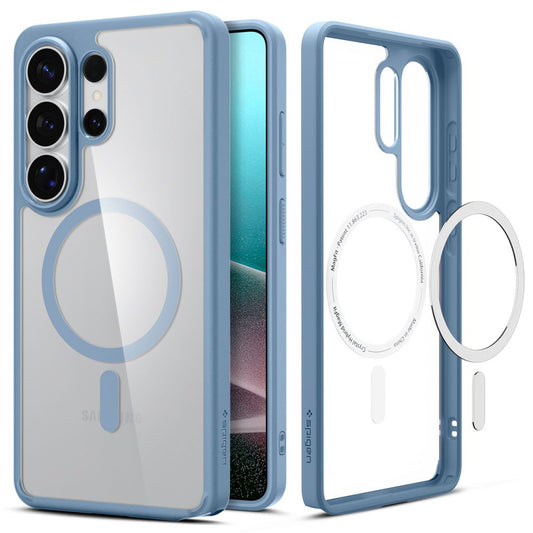 Калъф MagSafe за Samsung Galaxy S26 Ultra S948, Spigen, Ultra Hybrid, Син ACS11207