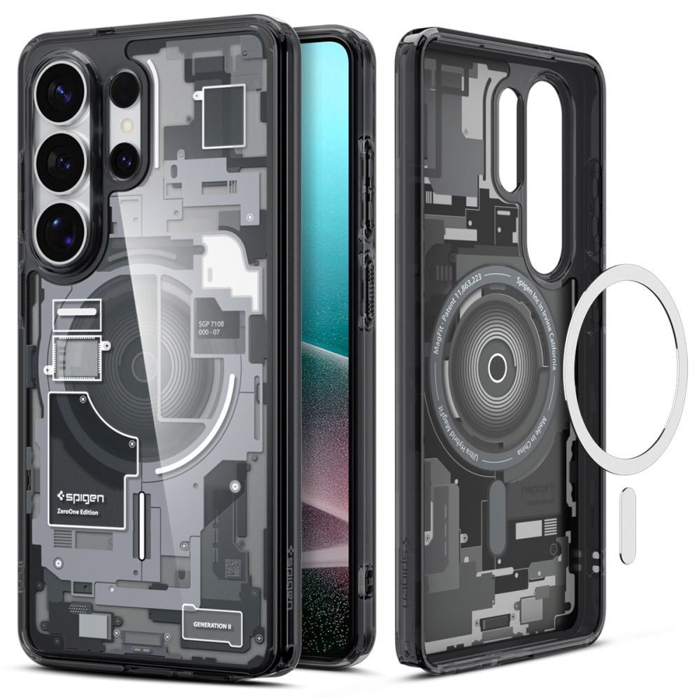 Калъф MagSafe за Samsung Galaxy S26 Ultra S948, Spigen, Ultra Hybrid Zero One, Черен ACS10682