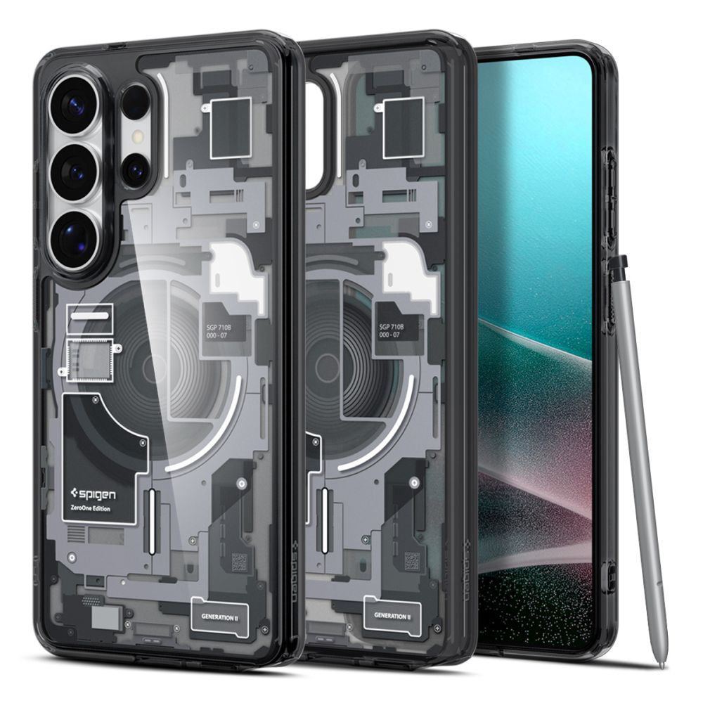 Калъф MagSafe за Samsung Galaxy S26 Ultra S948, Spigen, Ultra Hybrid Zero One, Черен ACS10682