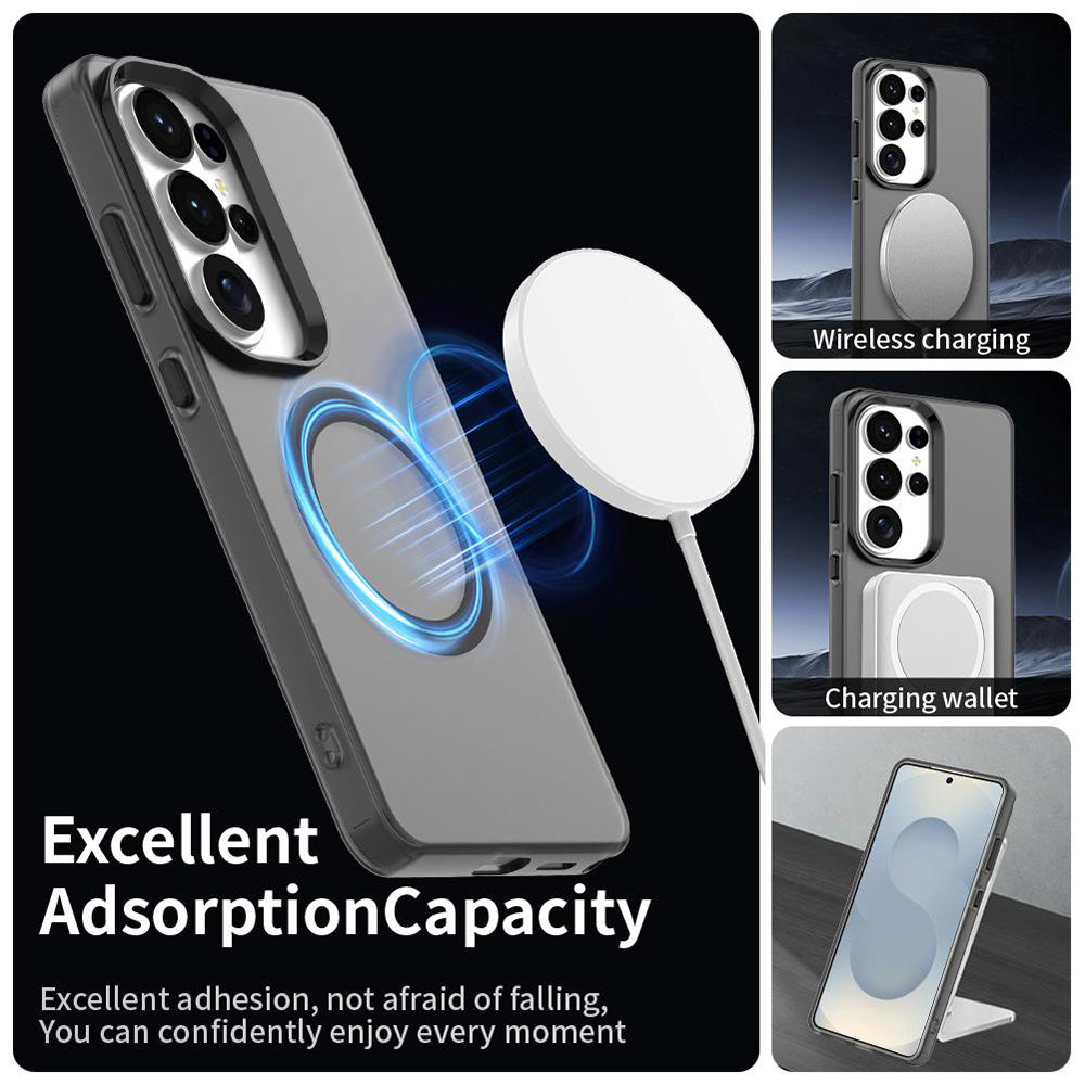 Калъф MagSafe за Samsung Galaxy S26 Ultra S948, Techsuit, CandyCase, Черен