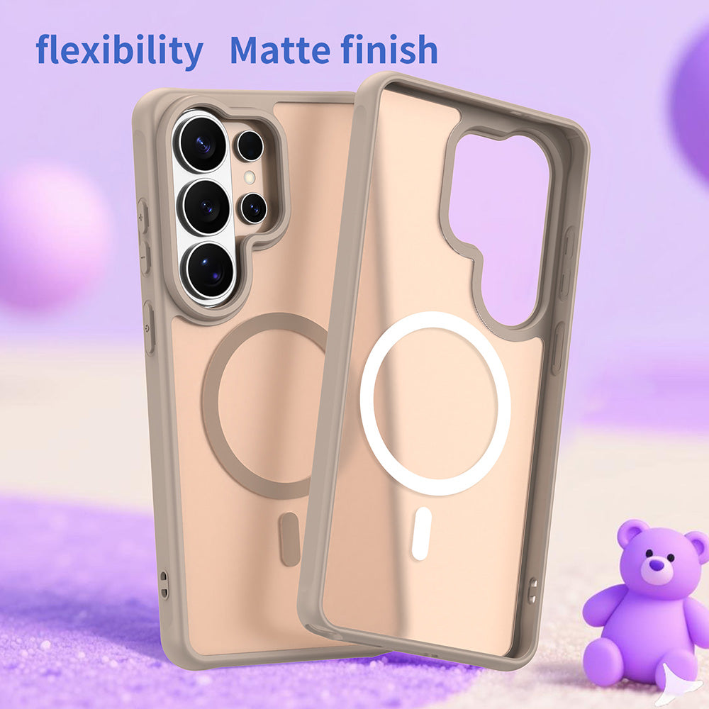 Калъф MagSafe за Samsung Galaxy S26 Ultra S948, Techsuit, HaloFrost II, Златист