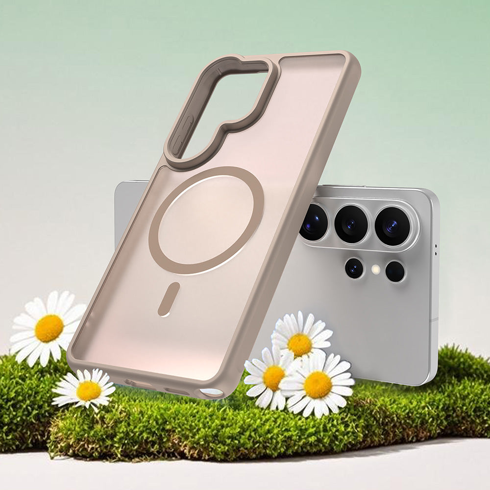 Калъф MagSafe за Samsung Galaxy S26 Ultra S948, Techsuit, HaloFrost II, Златист