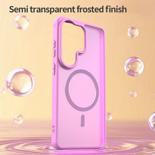 Калъф MagSafe за Samsung Galaxy S26 Ultra, Techsuit, HaloFrost II, Розов