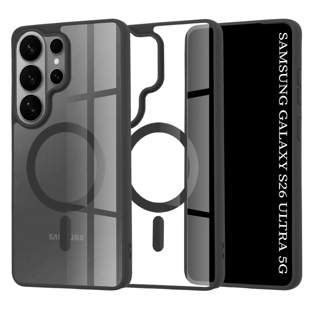 Калъф MagSafe за Samsung Galaxy S26 Ultra S948, Techsuit, Pro, Черен