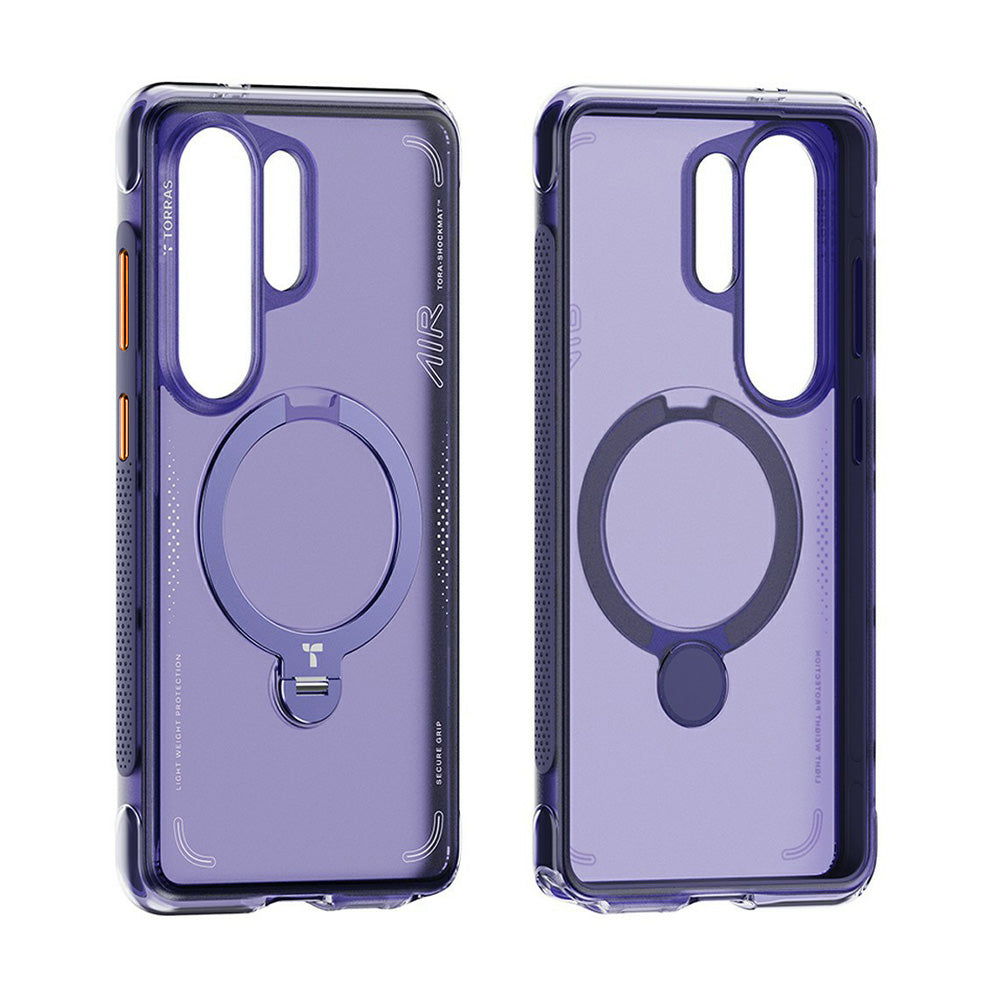 Калъф MagSafe за Samsung Galaxy S26 Ultra S948, Torras, Ostand Spin Air, Mov
