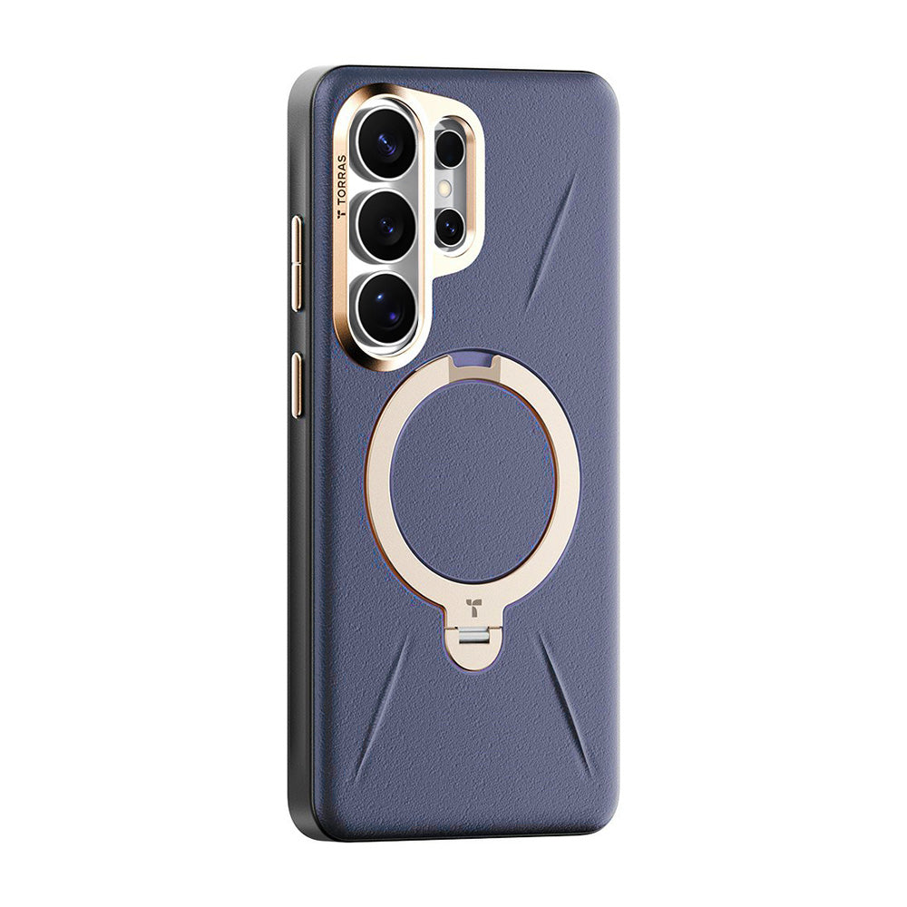 Калъф MagSafe за Samsung Galaxy S26 Ultra S948, Torras, QPRO Leather, Лилав