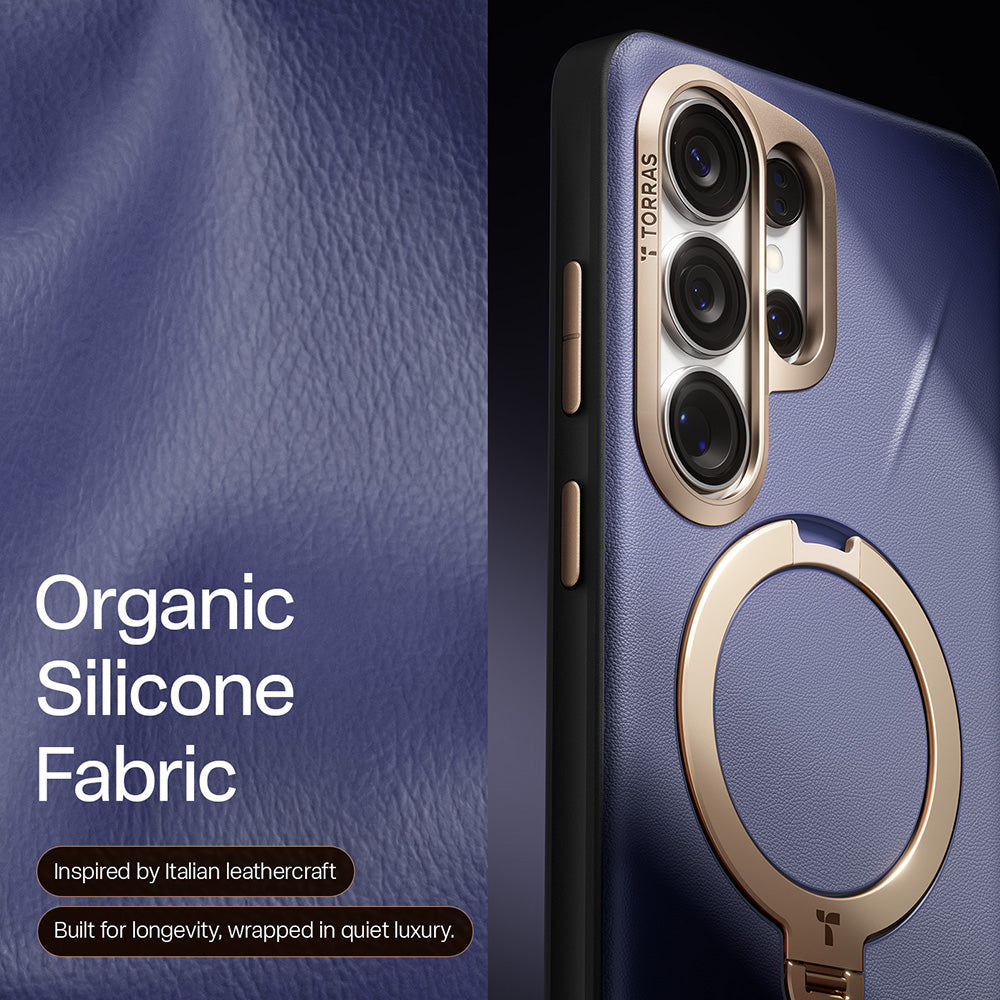 Калъф MagSafe за Samsung Galaxy S26 Ultra S948, Torras, QPRO Leather, Лилав