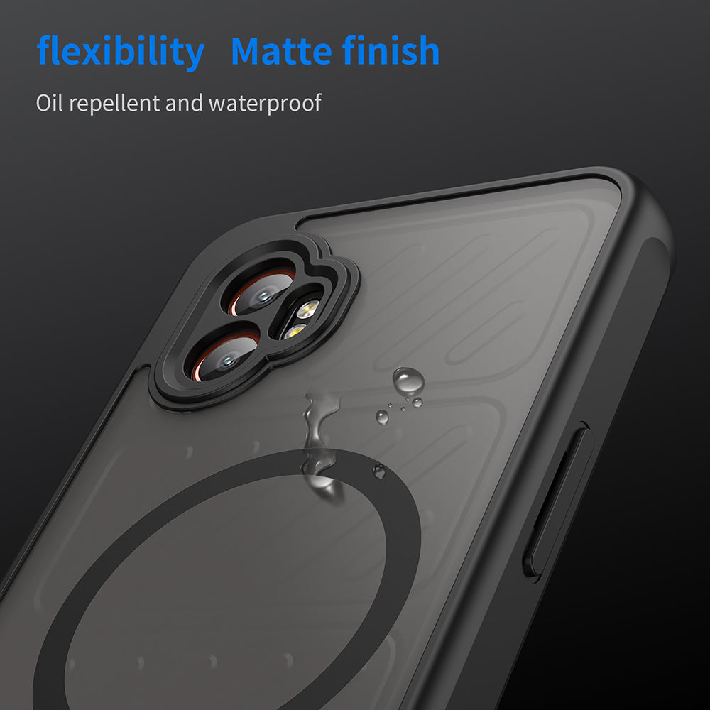 Калъф MagSafe за Samsung Galaxy XCover7 Pro, Techsuit, HaloFrost II, Черен