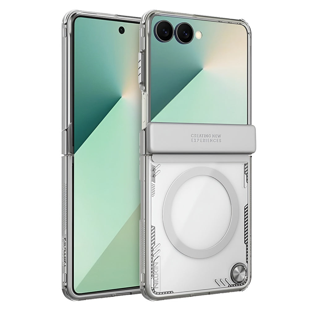 Калъф MagSafe за Samsung Galaxy Z Flip7 F766, Nillkin, Iceblade, Сив