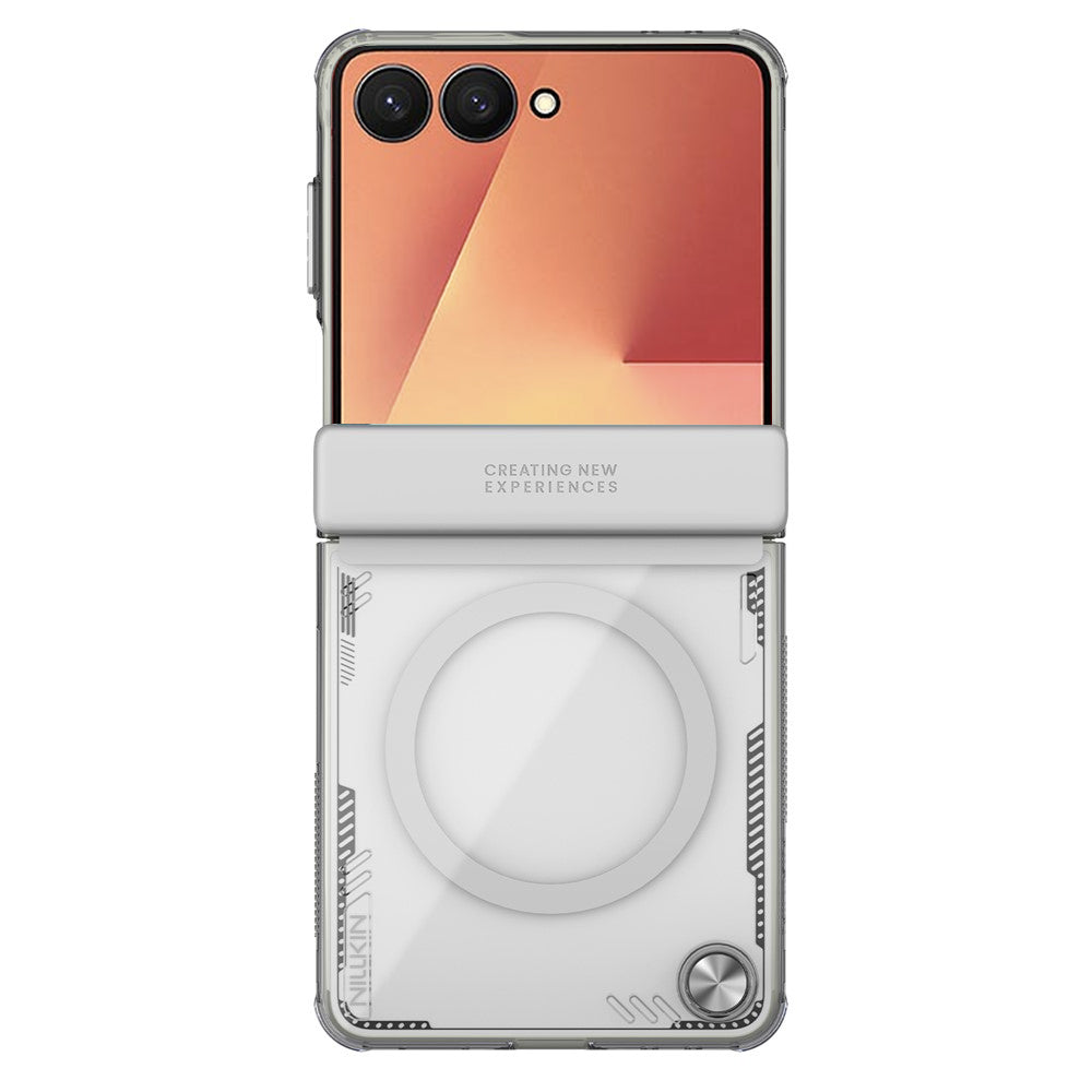 Калъф MagSafe за Samsung Galaxy Z Flip7 F766, Nillkin, Iceblade, Сив