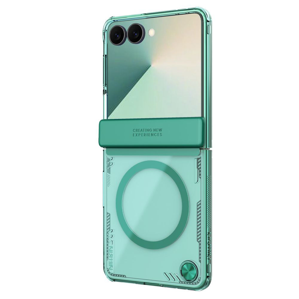 Калъф MagSafe за Samsung Galaxy Z Flip7 F766, Nillkin, Iceblade, Зелен