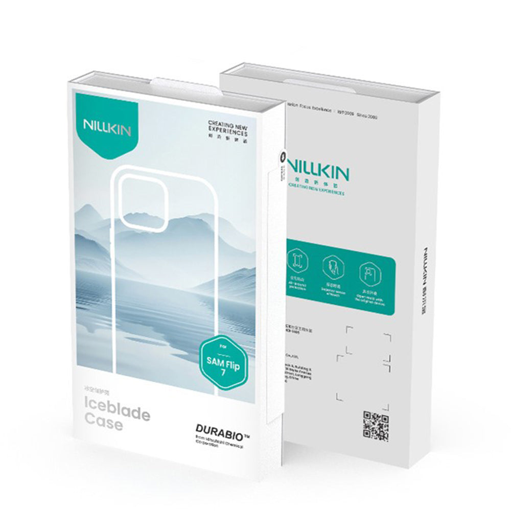 Калъф MagSafe за Samsung Galaxy Z Flip7 F766, Nillkin, Iceblade, Зелен
