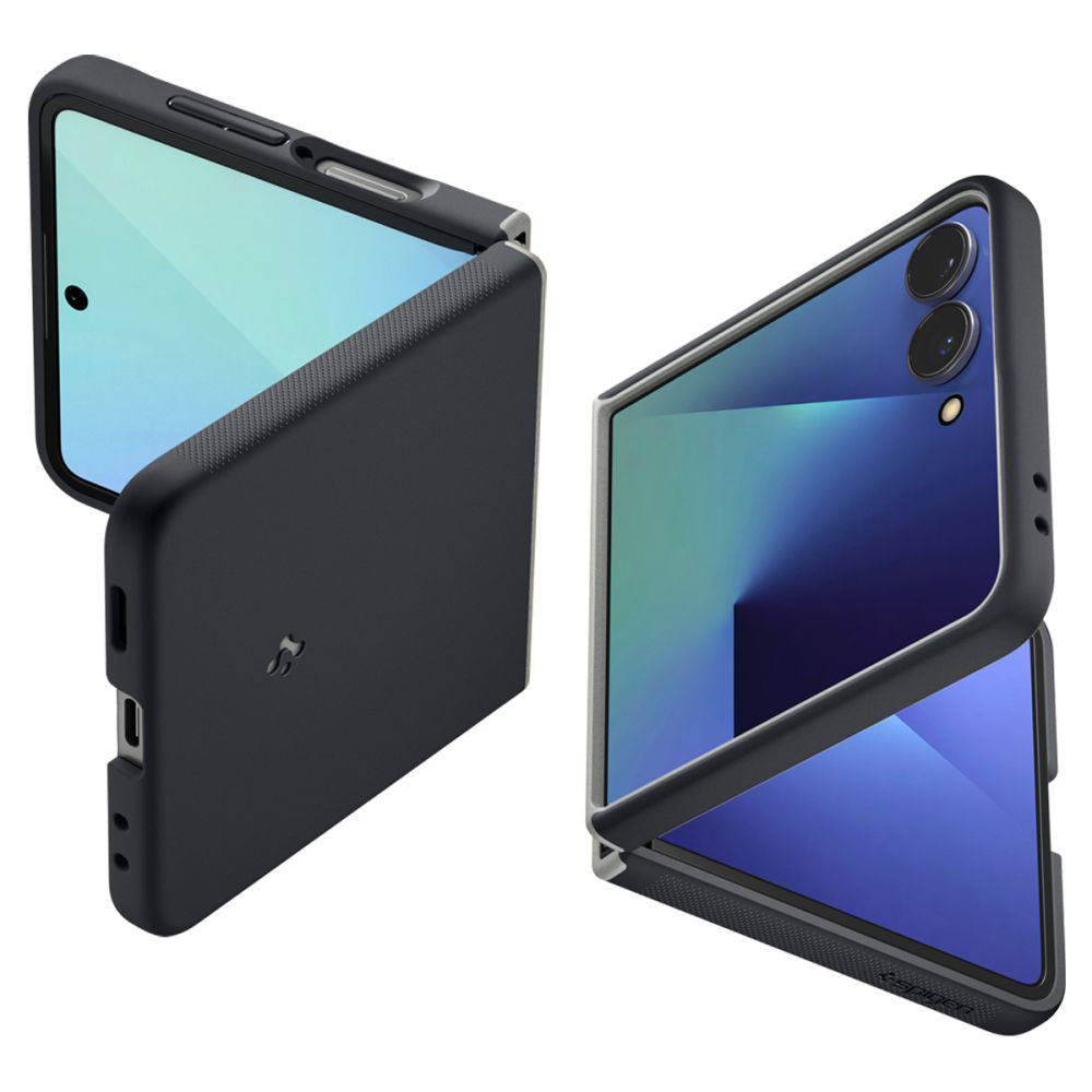 Калъф MagSafe за Samsung Galaxy Z Flip7 F766, Spigen, Caseology Nano Pop, Черен ACS11158