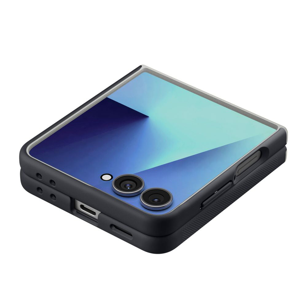Калъф MagSafe за Samsung Galaxy Z Flip7 F766, Spigen, Caseology Nano Pop, Черен ACS11158