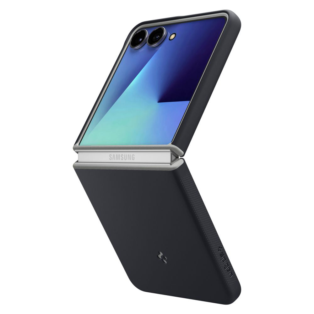 Калъф MagSafe за Samsung Galaxy Z Flip7 F766, Spigen, Caseology Nano Pop, Черен ACS11158