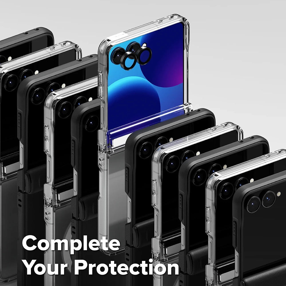Калъф MagSafe за Samsung Galaxy Z Flip8 F776, Ringke, Onyx Flap, Черен