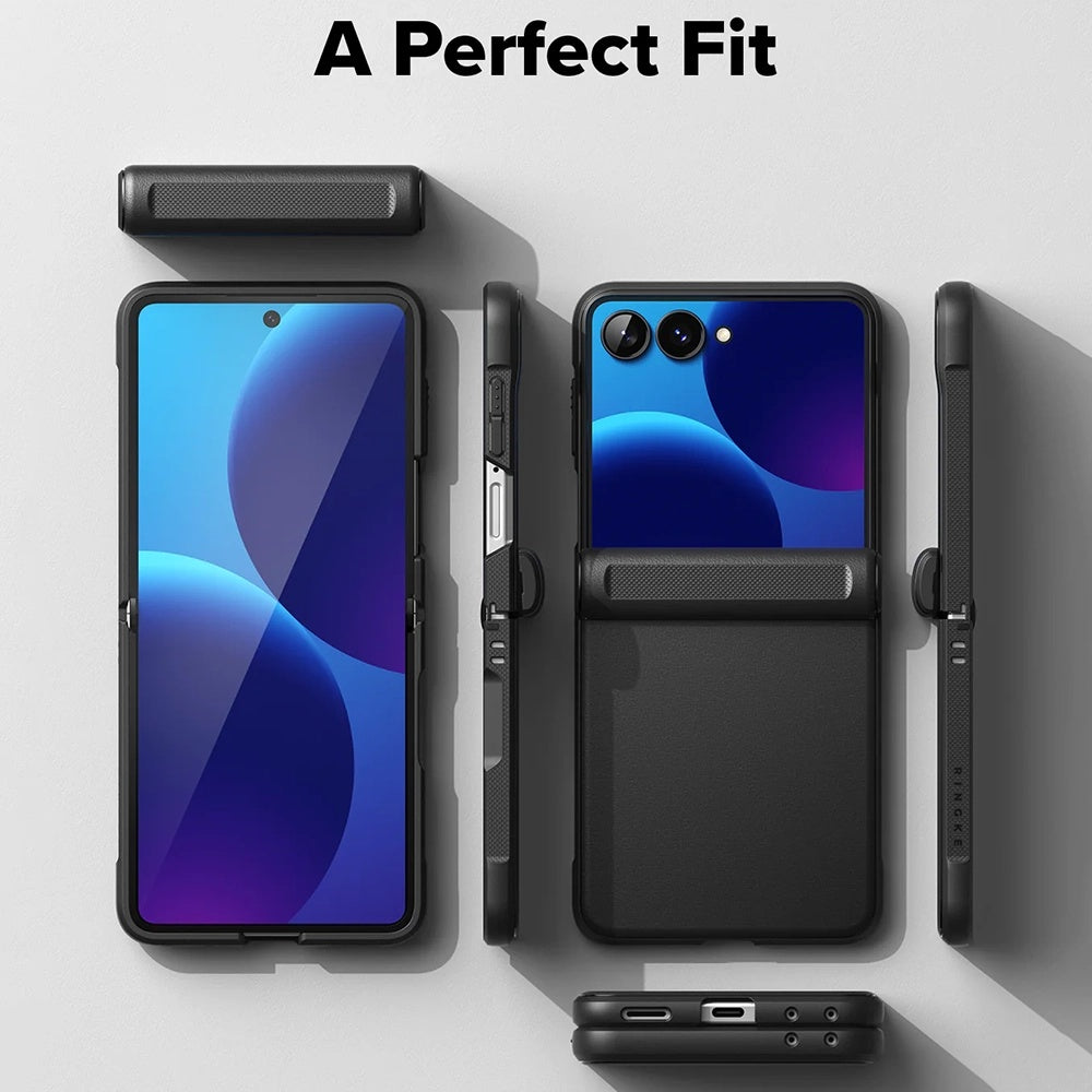 Калъф MagSafe за Samsung Galaxy Z Flip8 F776, Ringke, Onyx Flap, Черен