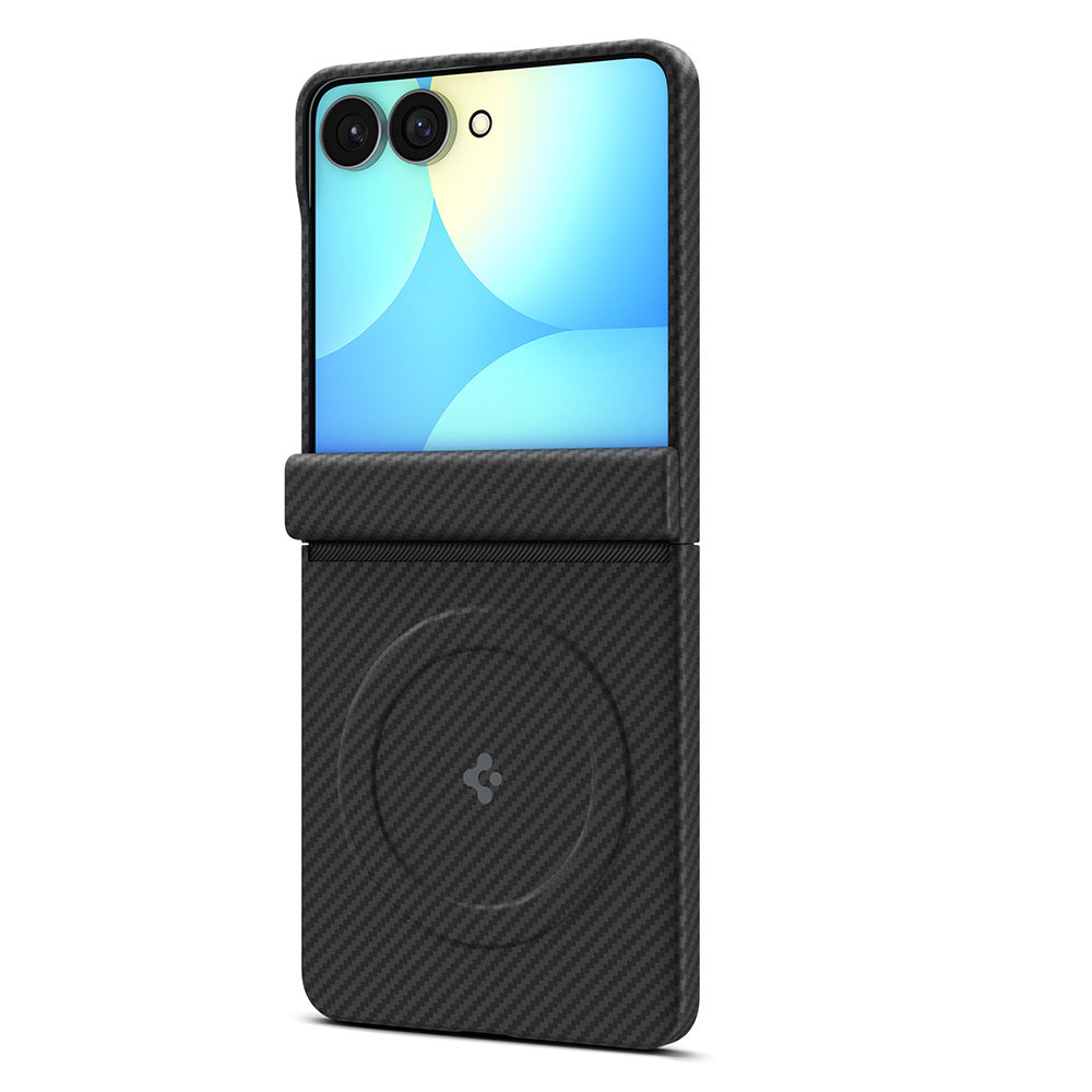 Калъф MagSafe за Samsung Galaxy Z Flip8 F776, Spigen, Air Skin, Черен ACS11513