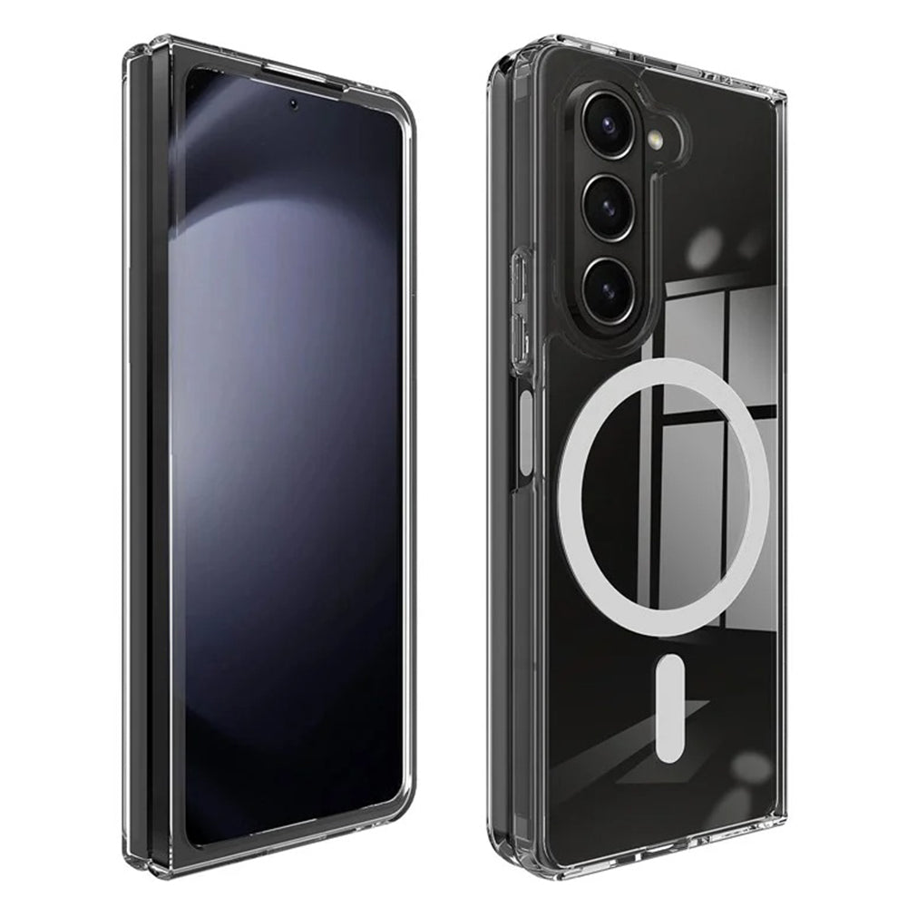 Калъф MagSafe за Samsung Galaxy Z Fold6 F956, Techsuit, Pro, Прозрачен