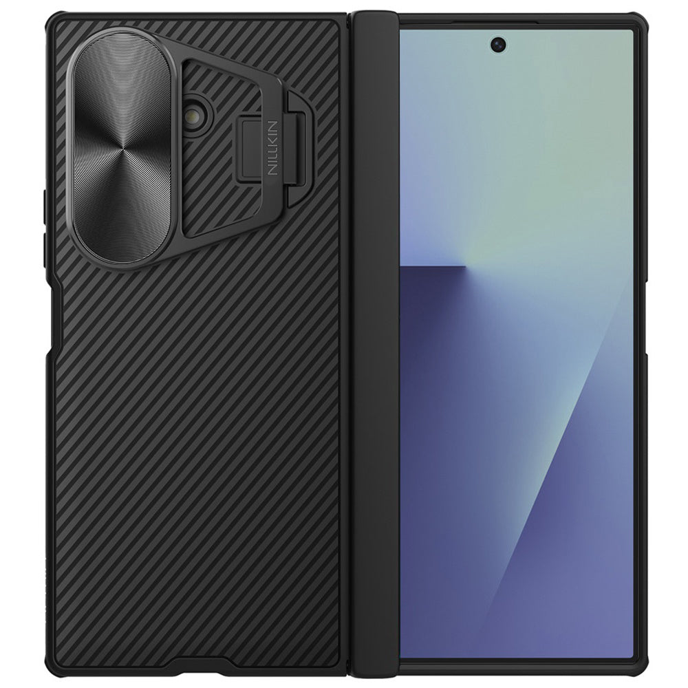 Калъф MagSafe за Samsung Galaxy Z Fold7 F966, Nillkin, CamShield Prop с метално покритие за обектива, черен