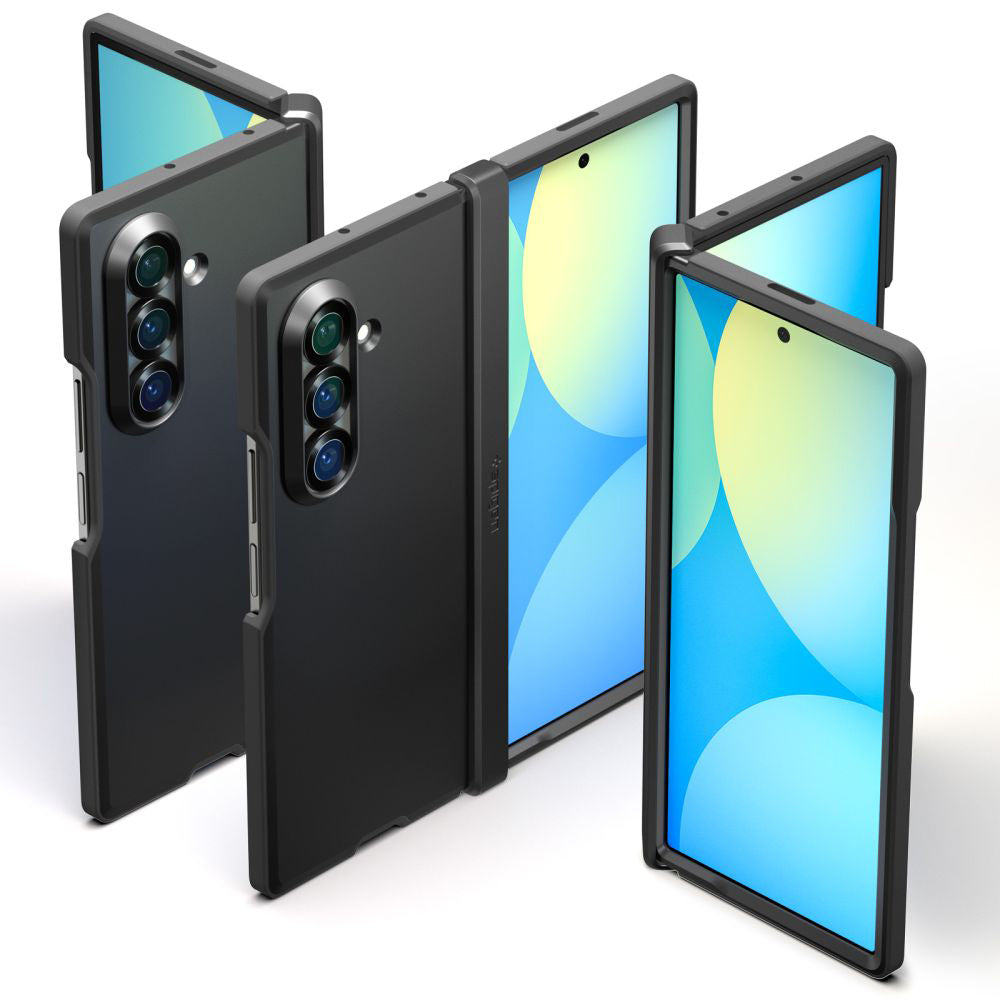 Калъф MagSafe за Samsung Galaxy Z Fold7 F966, Spigen, Tough Armor Pro, Черен ACS09549
