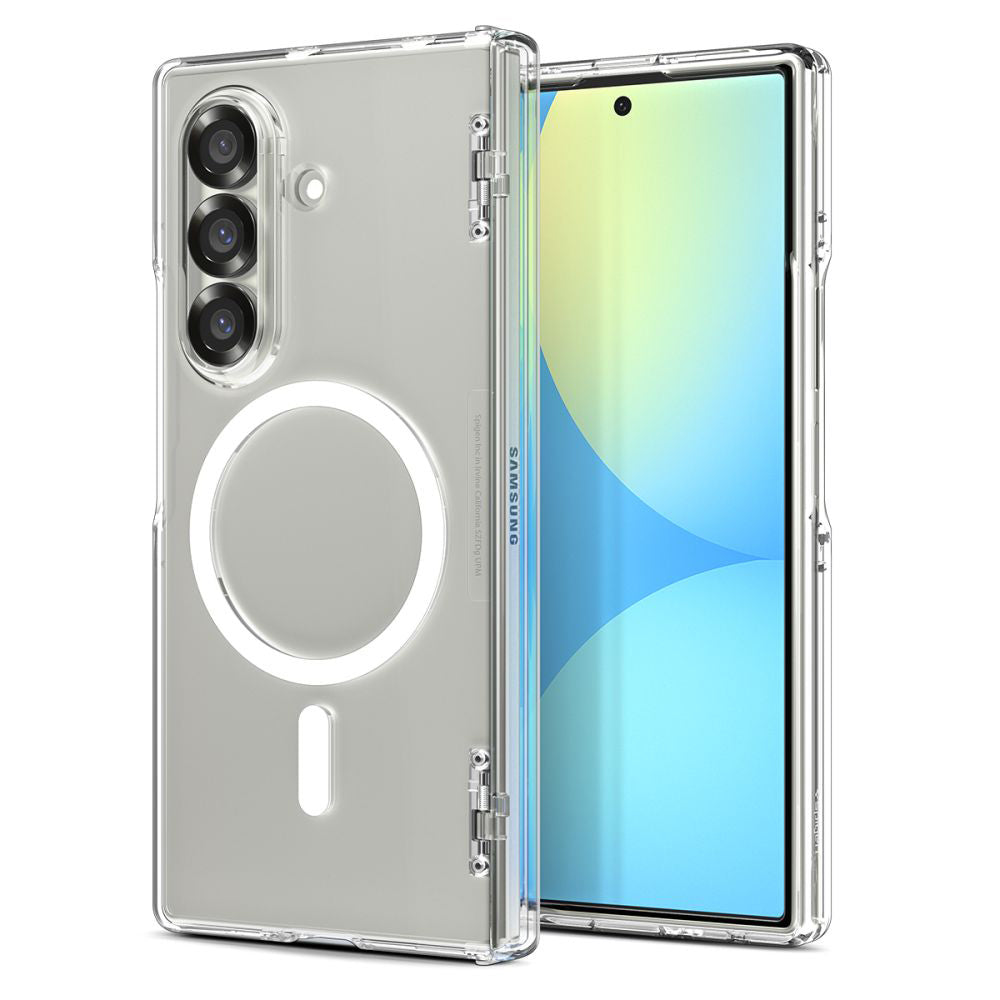 Калъф MagSafe за Samsung Galaxy Z Fold7 F966, Spigen, Ultra Hybrid Pro, Прозрачен ACS09546