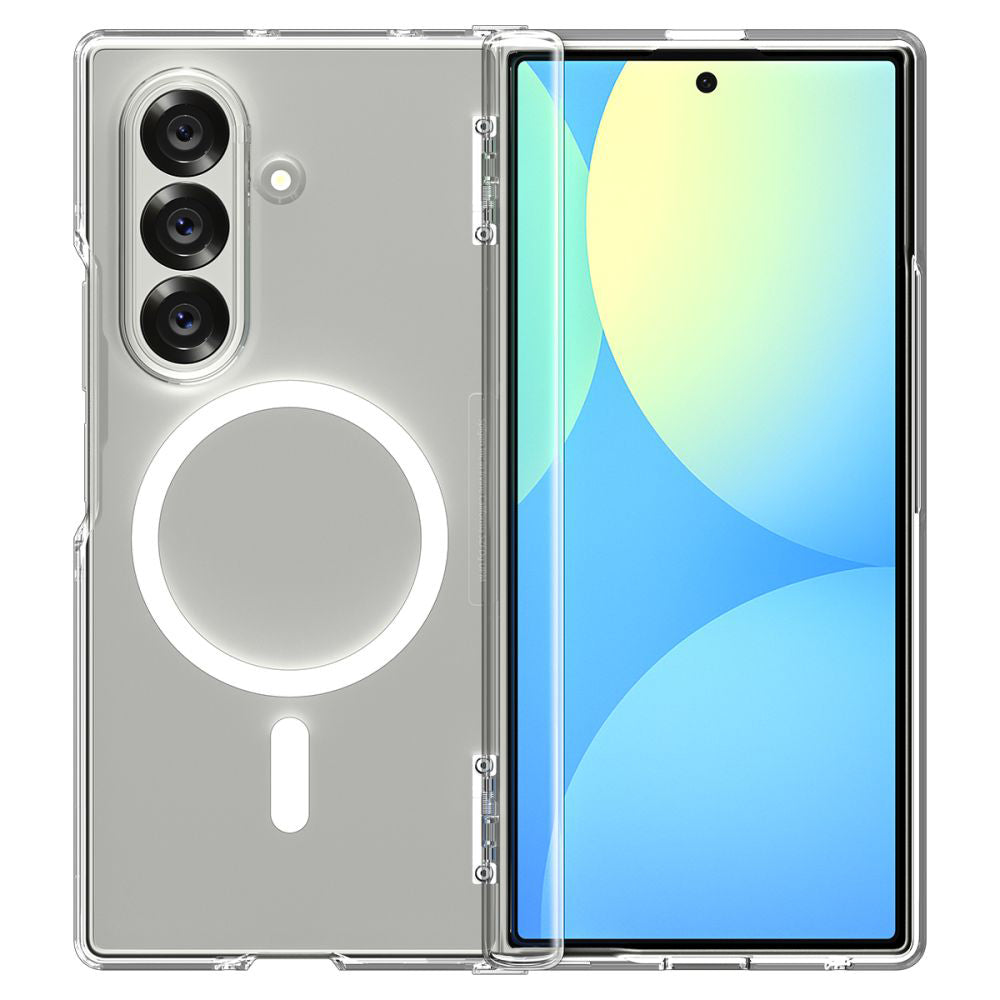 Калъф MagSafe за Samsung Galaxy Z Fold7 F966, Spigen, Ultra Hybrid Pro, Прозрачен ACS09546