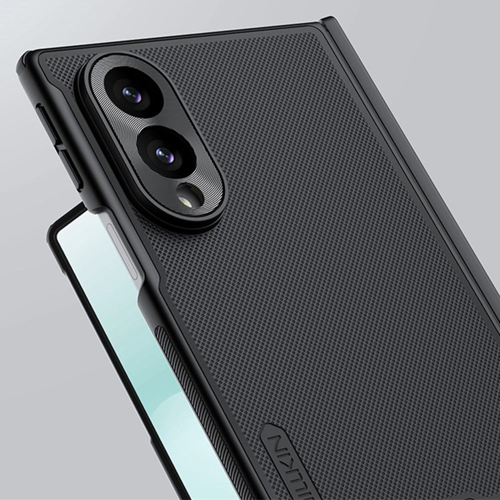 Калъф MagSafe за Samsung Galaxy Z Fold8 F971, Nillkin, Super Frosted Shield, Черен прозрачен