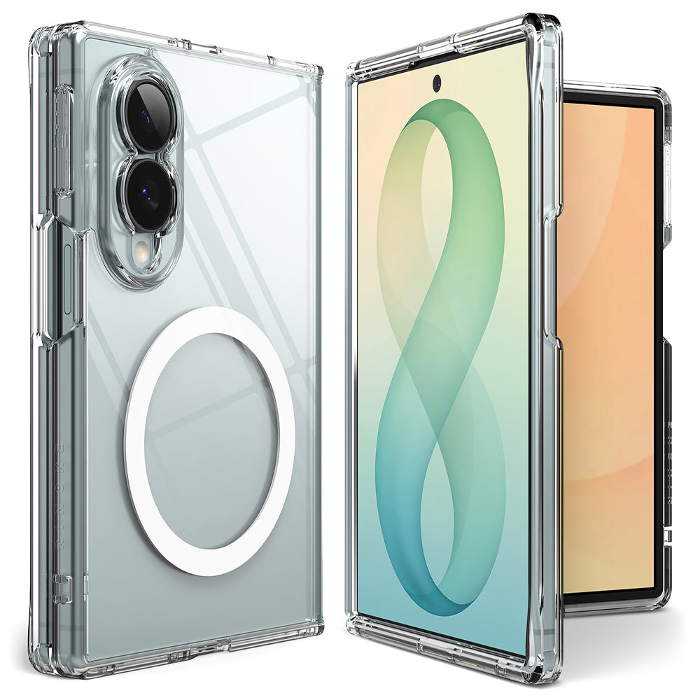 Калъф MagSafe за Samsung Galaxy Z Fold8 F971, Ringke, Fusion, прозрачен
