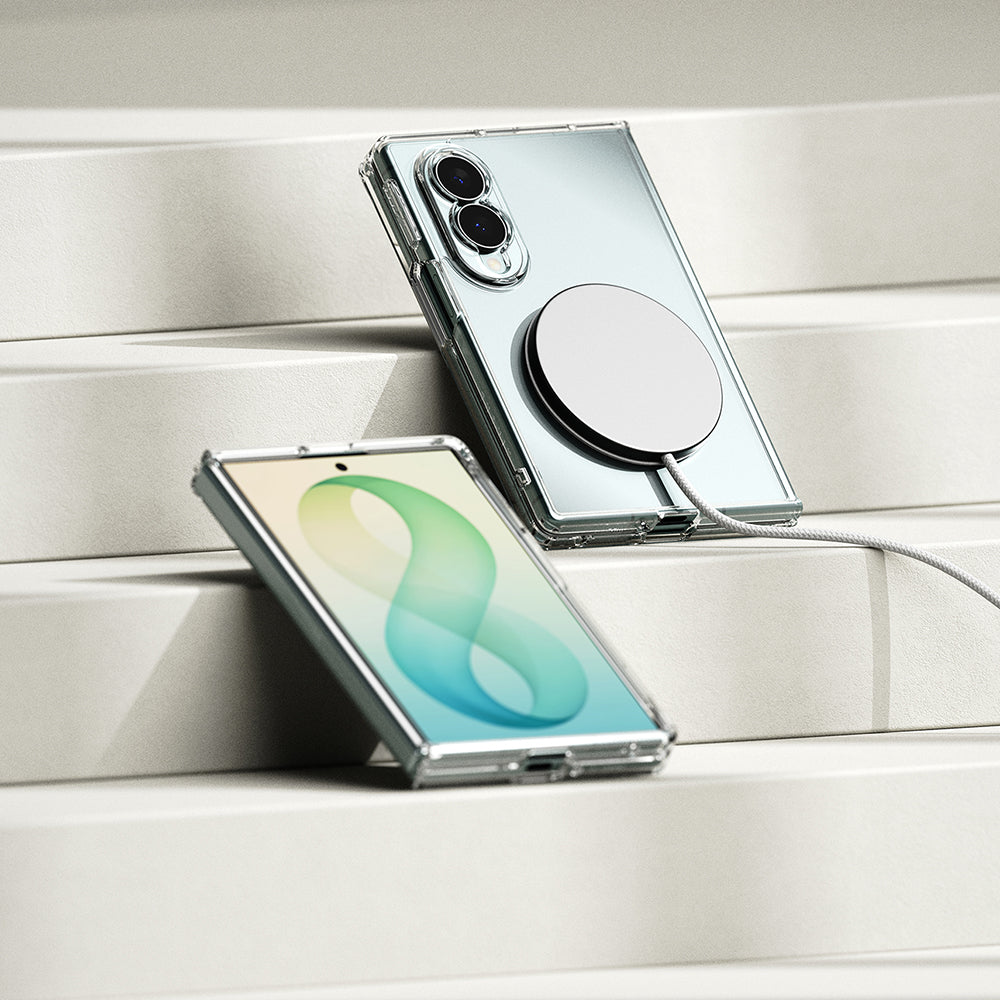 Калъф MagSafe за Samsung Galaxy Z Fold8 F971, Ringke, Fusion, прозрачен