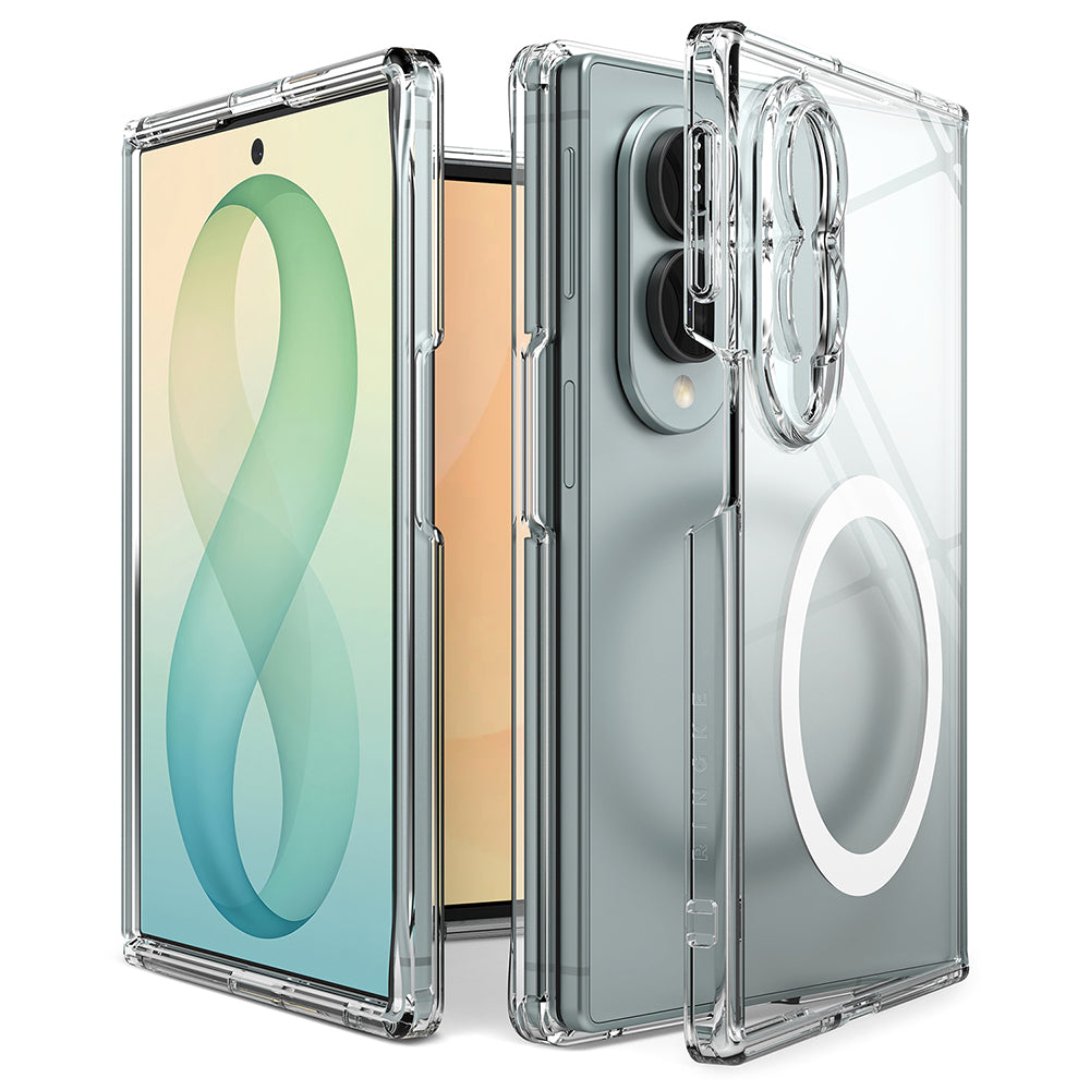 Калъф MagSafe за Samsung Galaxy Z Fold8 F971, Ringke, Fusion, прозрачен