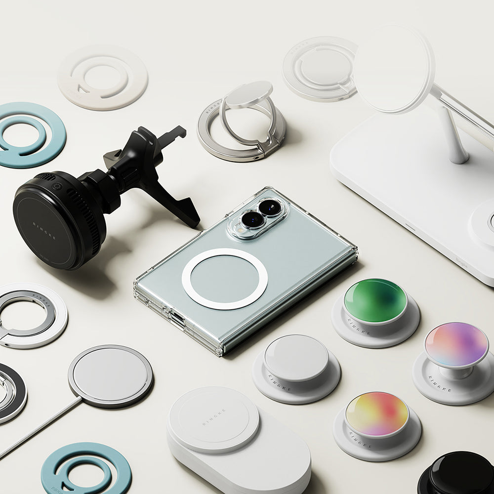 Калъф MagSafe за Samsung Galaxy Z Fold8 F971, Ringke, Fusion, прозрачен