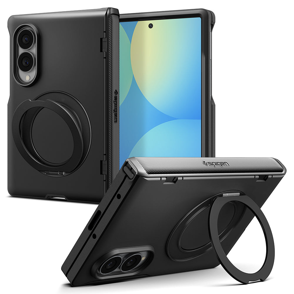 Калъф MagSafe за Samsung Galaxy Z Fold8 F971, Spigen, Slim Armor Pro S, Черен ACS11779