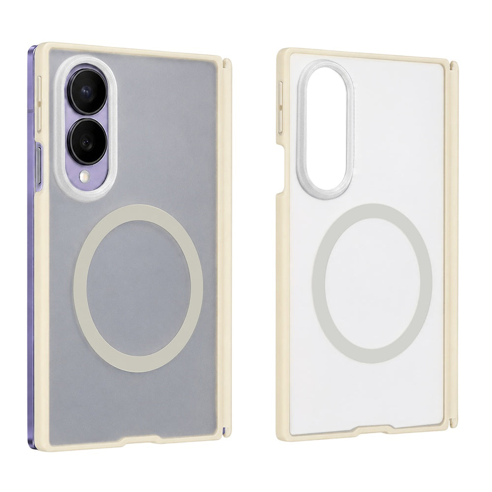 Калъф MagSafe за Samsung Galaxy Z Fold8 F971, Blueo, Skin Friendly Anti-Drop, Сатениран сив