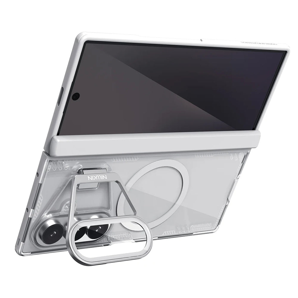 Калъф MagSafe за Samsung Galaxy Z Fold8 Ultra F976, Nillkin, Iceblade Prop с изрез за камера, Сив