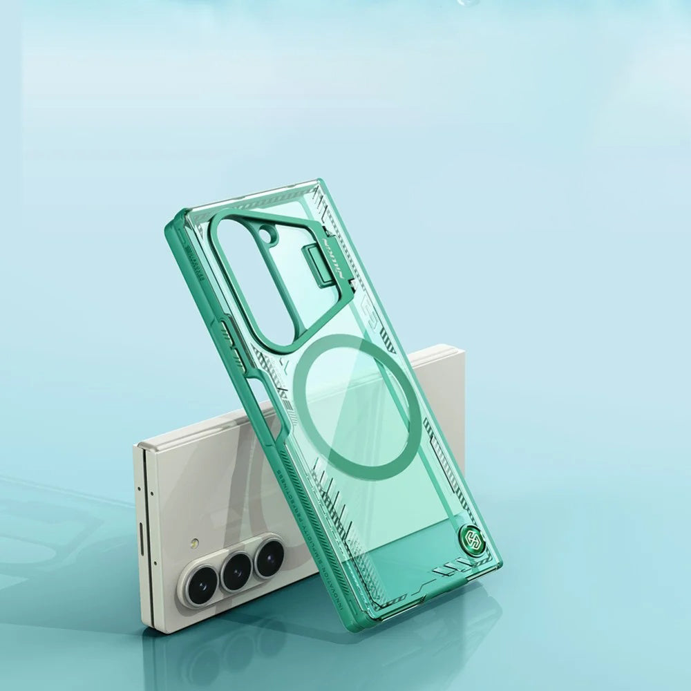 Калъф MagSafe за Samsung Galaxy Z Fold8 Ultra F976, Nillkin, Iceblade Prop с изрез за камера, Сив