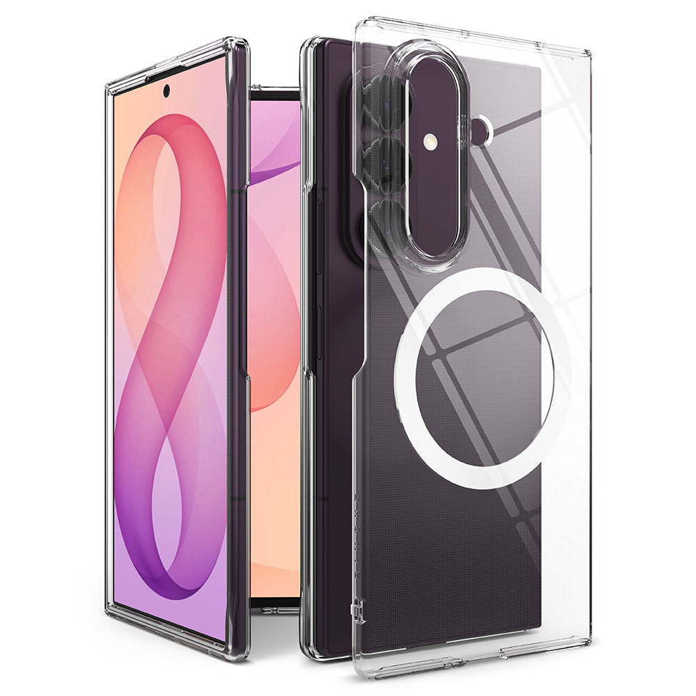 Калъф MagSafe за Samsung Galaxy Z Fold8 Ultra F976, Ringke, тънък, прозрачен