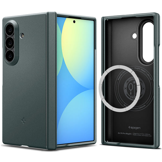 Калъф MagSafe за Samsung Galaxy Z Fold8 Ultra F976, Spigen, Air Fit Pro, Зелен ACS11493